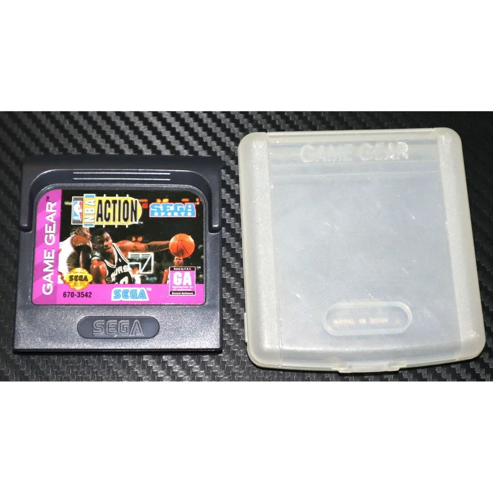 NBA Action (Game Gear, 1994) Authentic Game,Tested & Works‎ Great!